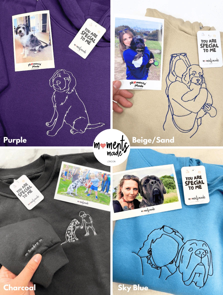 Custom Pet AffectionEmbroide® Embroidered Hoodies, Sweatshirts & Zip-ups 🐾